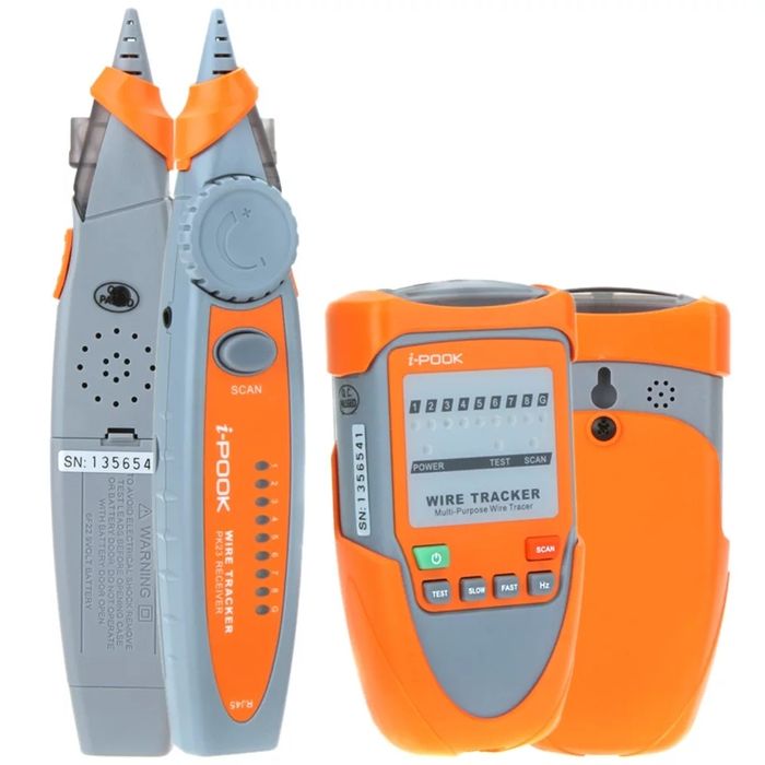 Многоцелевой Сетевой кабель тестер i-POOK PK65H, Cable tester PK65H