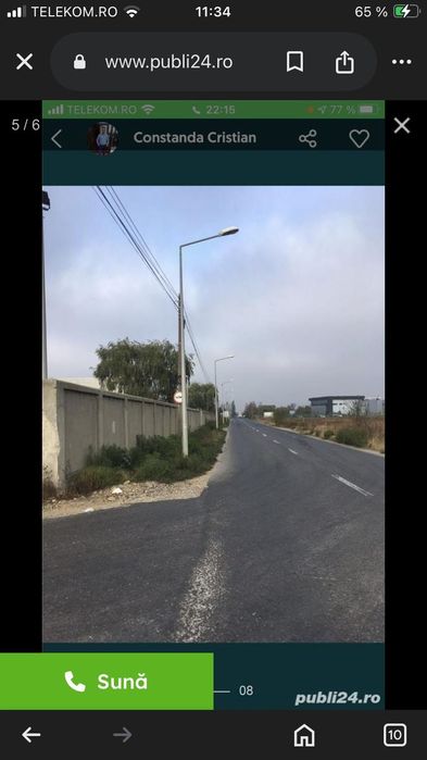 Teren 10.000m în orașul Chitila ( cartier) de vânzare!