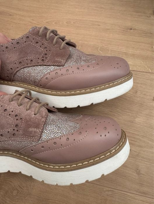 Pantofi casual piele naturala ANNA CORI / marime 36