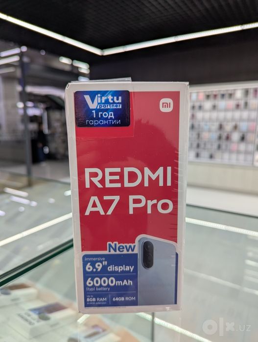 Продаётся Redmi A7 Pro

- Экран: 6,9", 120 Гц
- Памя