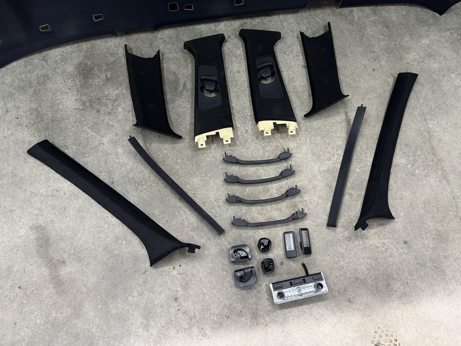 Черен таван пълен комплект за 3та серия bmw Е46 КОМБИ