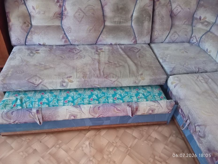 Мягкий уголок раскладной