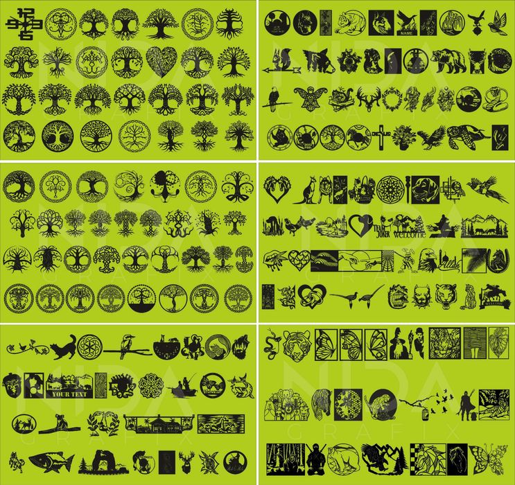 1000 Modele Vectoriale, Decoratiuni Perete, Tablouri