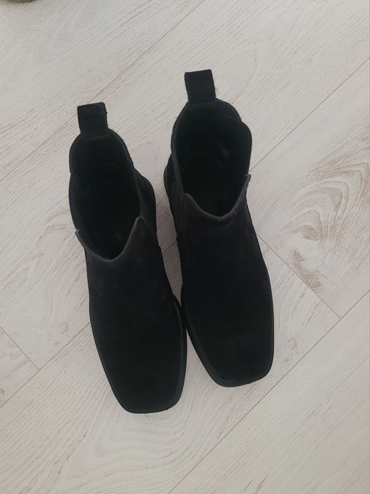 Ghete damă Chelsea, din piele naturală, mărimea 38