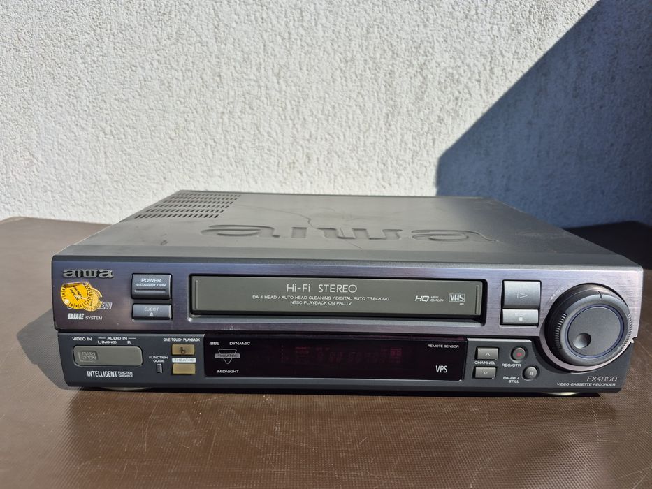 Vand Video Marca Aiwa model HV-FX4800Z,Recorder Made in Japan