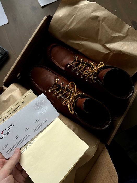 Кожаные ботинки Red Wing