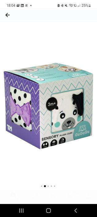 Cub jucărie senzorială bebe GagGaGu