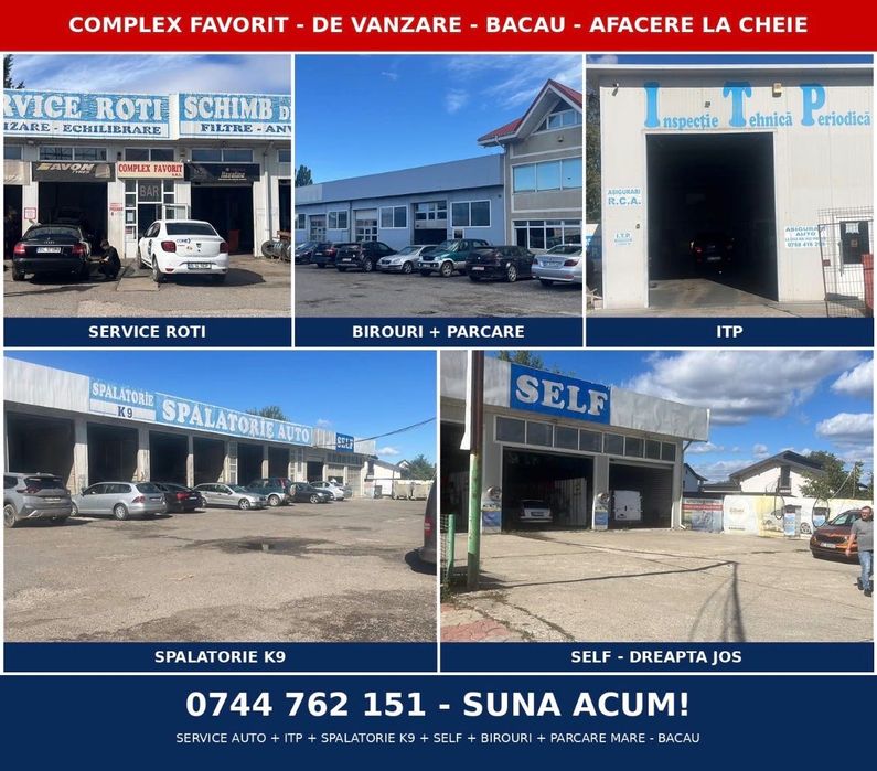 Vand service auto Bacau