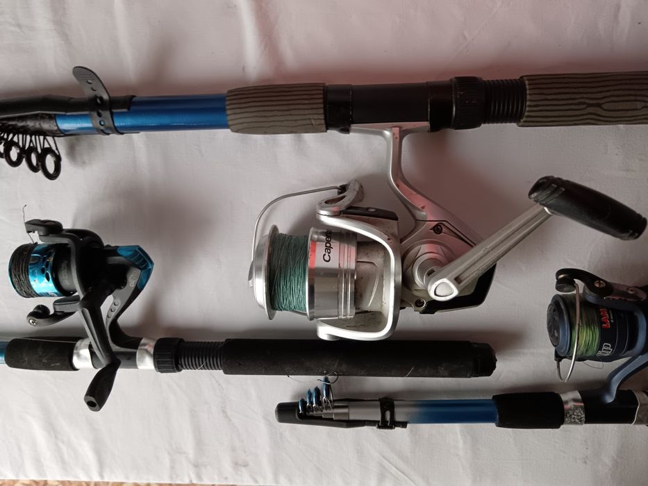 Undițe pescuit Cu mulinetă