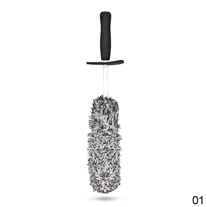 Първокласна мека четка за миене на автомобилни джанти