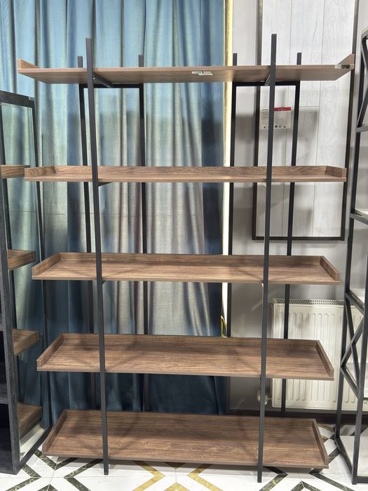 Стеллаж железная этажерка для балкон офис и цветов документов темир