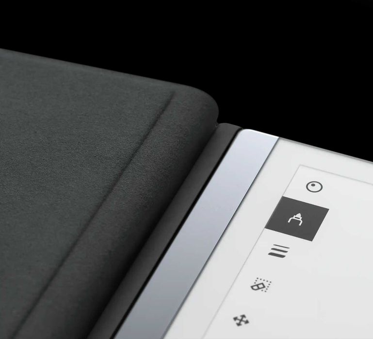 Оригинальный  Чехол для Remarkable 2 из натуральной кожи - Черный