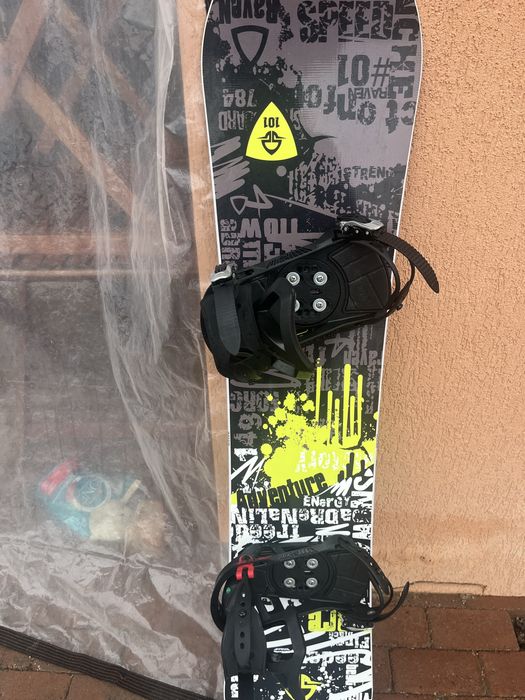 Placa snowboard raven