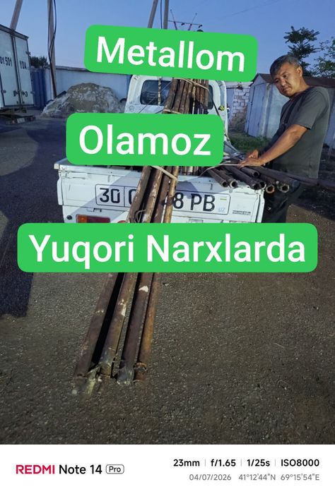 4000 sum Metallom metallolom olamiz металлом оламиз 24/7