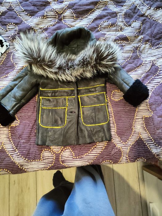 Дублёнка натуральная детская