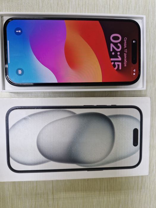 Apple 15, 128 gb, в коробке за 250000 тг.