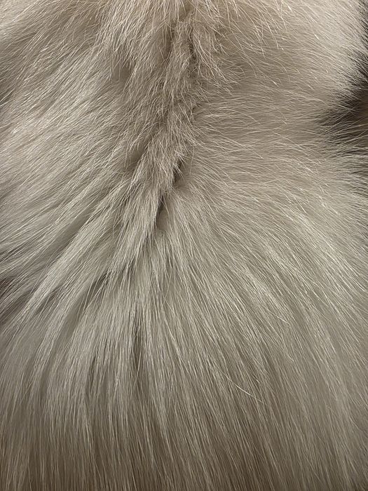 Haina de piele cu vulpe