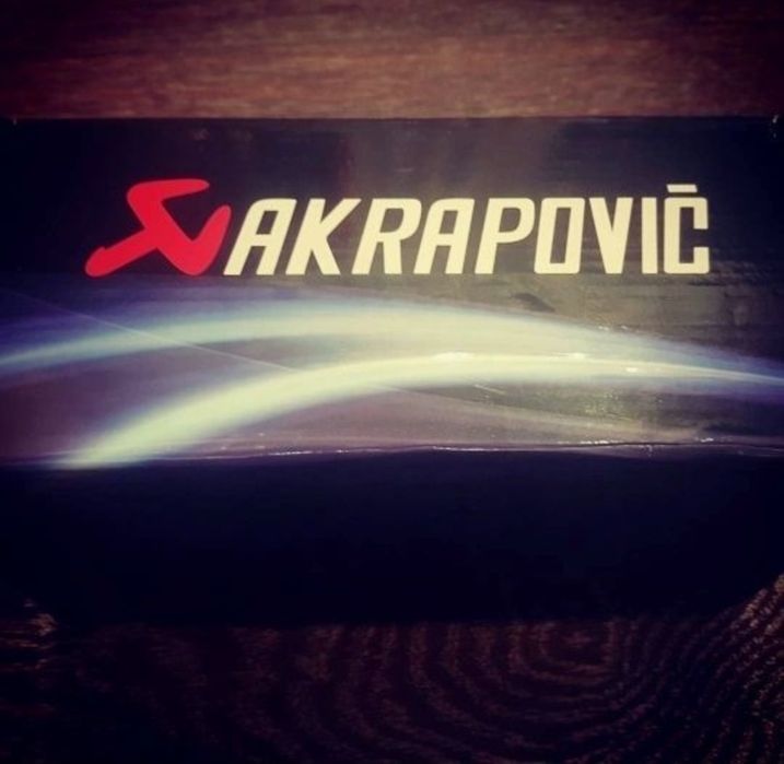 Накрайници за ауспух 2бр Akrapovic акрапович гърне AKRAPOVIC турбо гърне накрайник неръждавейка карбон спортен ауспух