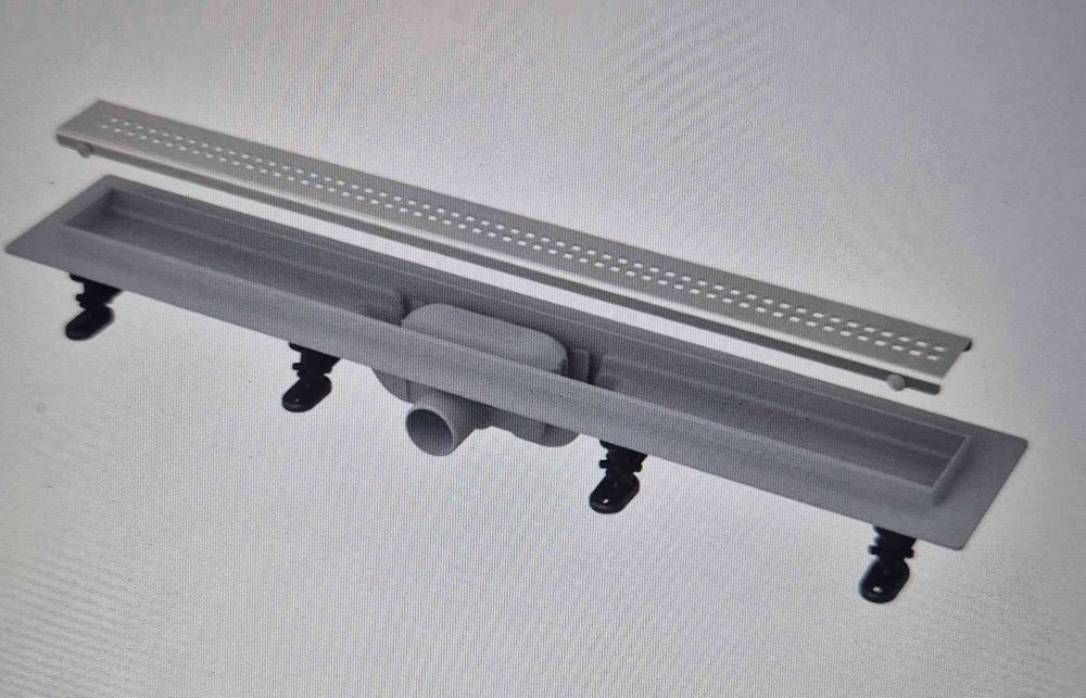 Dus - rigola scurgere cu gratar APZ 9 550 mm Alcadrain