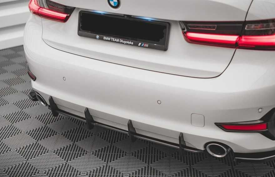 бмв г20 г21 дифузьор сплитери / добавка за задна броня / bmw g20 g21