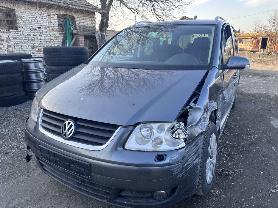 Vw touran Туаран 2.0 140 6 скорости на части