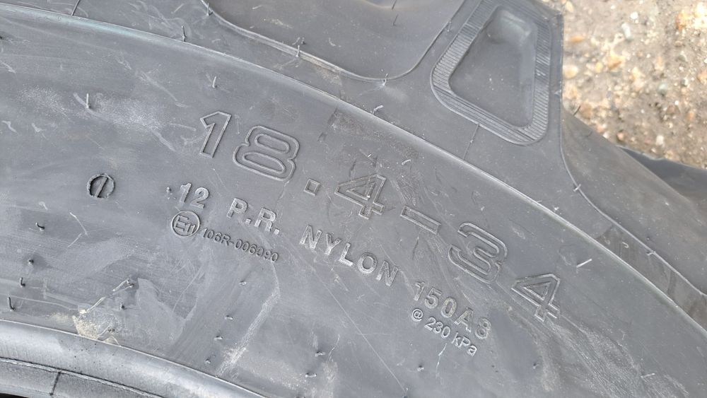 Anvelopa 18.4-34 CEAT FARMAX 12PR 150A8 TT  Cauciucuri tractor, Fiat, Case, Fendt, John Deere, New Holland, Massey Ferguson, UTB   Cauciucuri tractor,