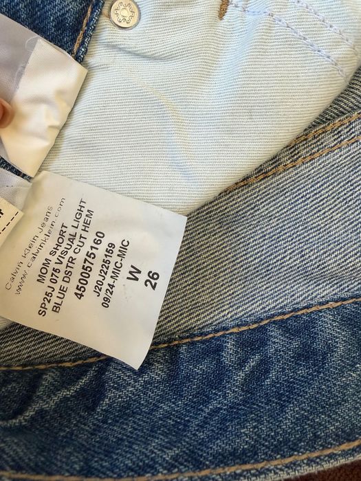 Calvin Klein Jeans дамски дънкови шорти