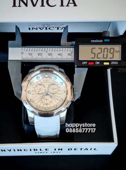 INVICTA Venom Silver 52 mm, Инвикта нов ръчен часовник