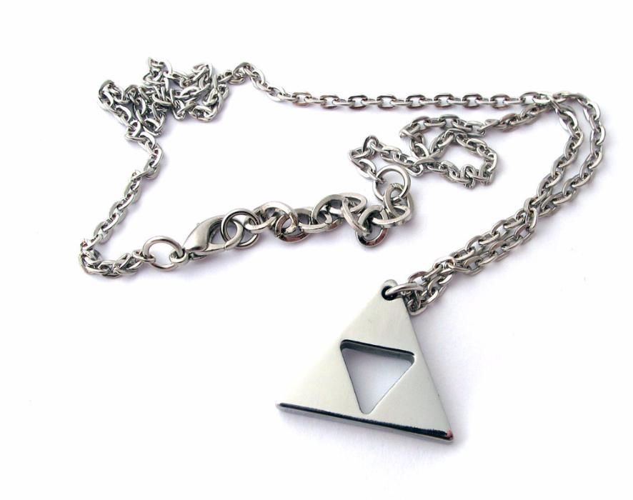 Колие Elder Scrolls Oblivion Sкyrim и Зелда Тройна сила Zelda Triforce