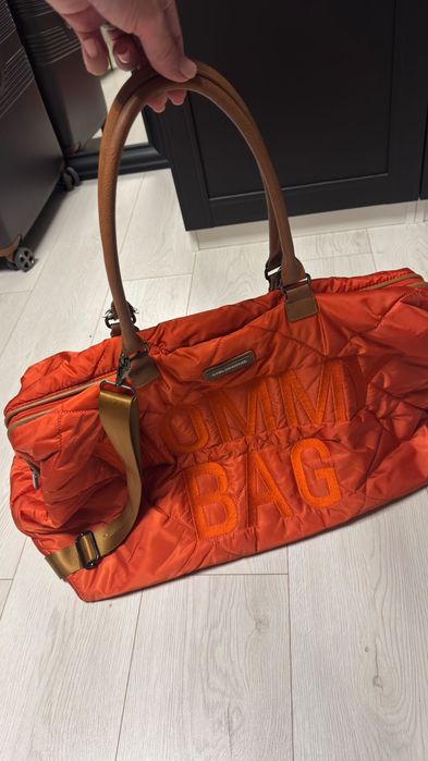 Geantă Childhome Mommy Bag roșie