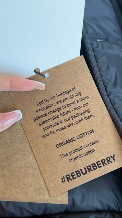geaca burberry originala