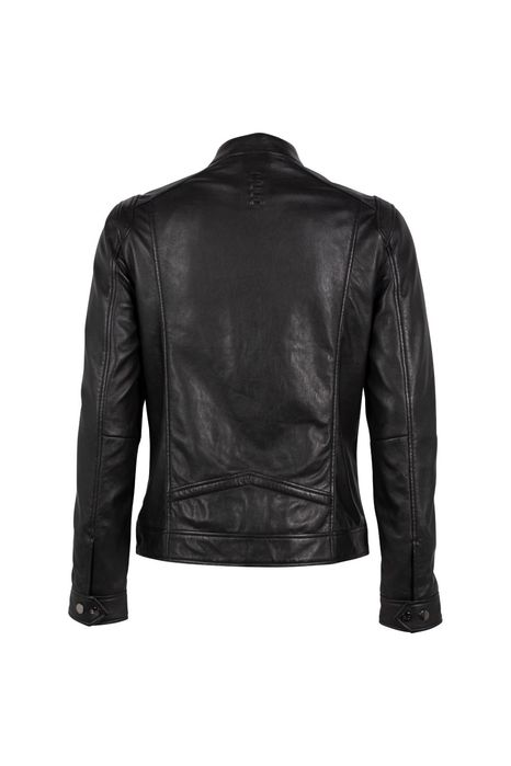 Geaca de Piele Barbati 2.0 by Mauritius Neagra G2MOccer