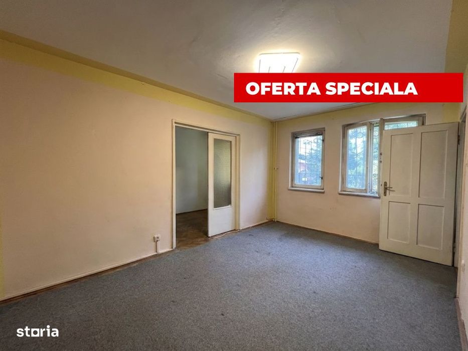 OCAZIE - Apartament 2 camere, 40 mp, parter - Piata Doina