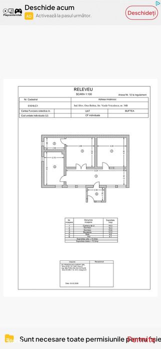 De vanzare casa cu suprafata construita 92mp si curte de 584mp