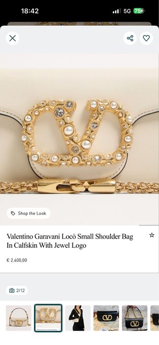 VALENTINO GARAVANI Оригинални Чанти, купена за 2400€, продават се за 1400€,Нови
