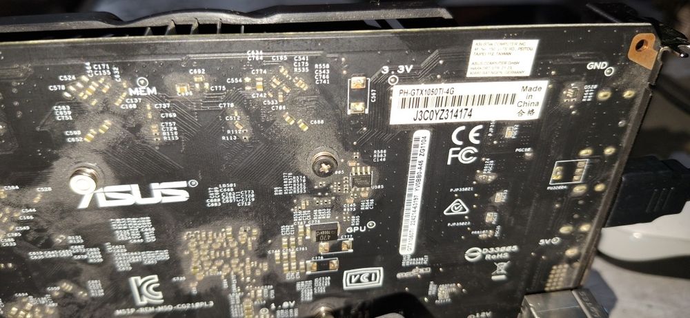 Asus gtx 1050ti 4gb