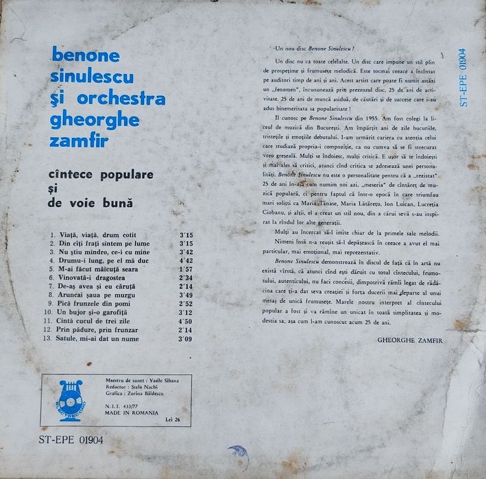 Vând colecție discuri vinil