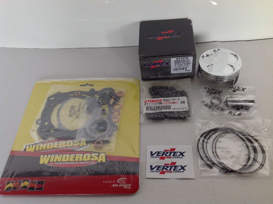 НОВ Топ енд бутало гарнитури верига за YAMAHA YZ250F 2005 - 07 WR250F
