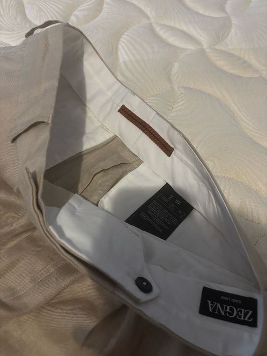 Ленен панталон Zegna 52 нов