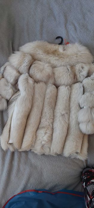 Палто естествен косъм