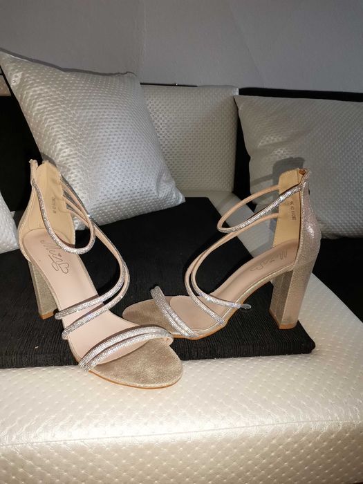 Sandale Mei, culoare piersica..
