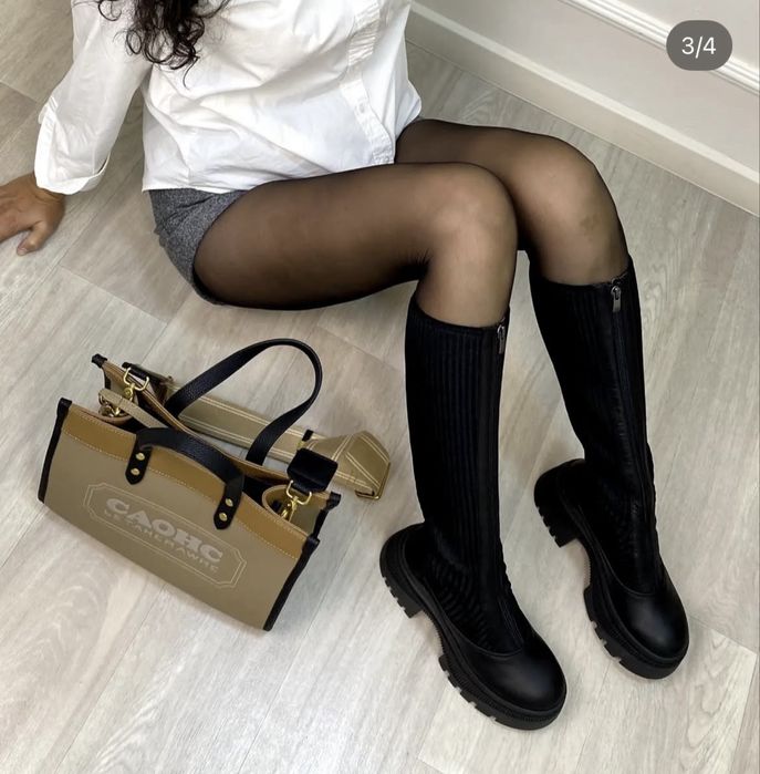 Ботфорты-чулки Турция