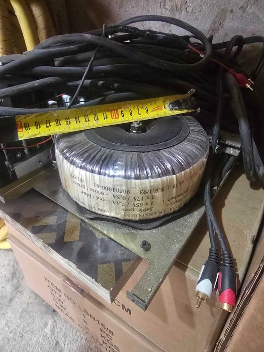 Vand transformator toroidal de 1000 Wati 2+65 V , 7,3 Amperi , 2+17V , 0,5 Amperi  1000 de lei