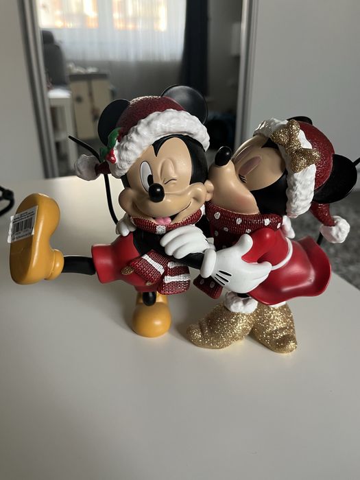 Figurina decorativa Disney Mickey & Minnie - inaltime 16 cm