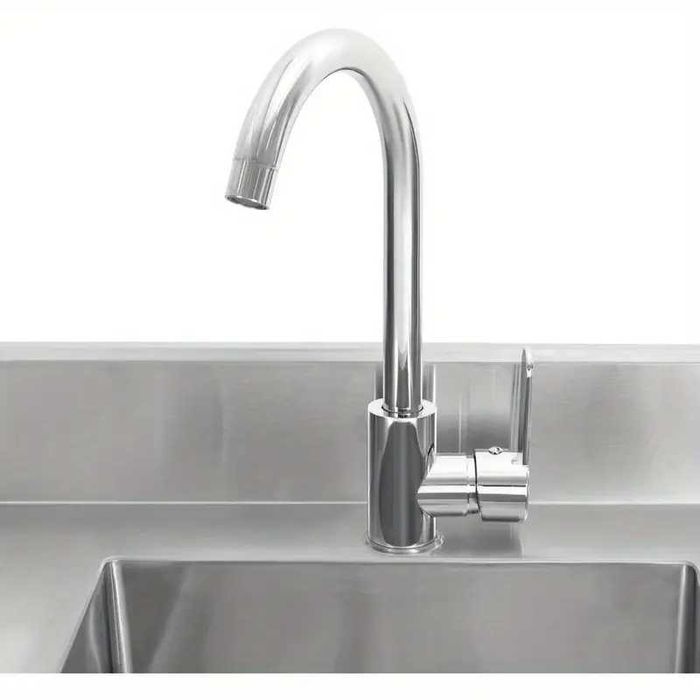 Chiuveta de inox o 1 cuva picurator de bucatarie restaurant cu suport