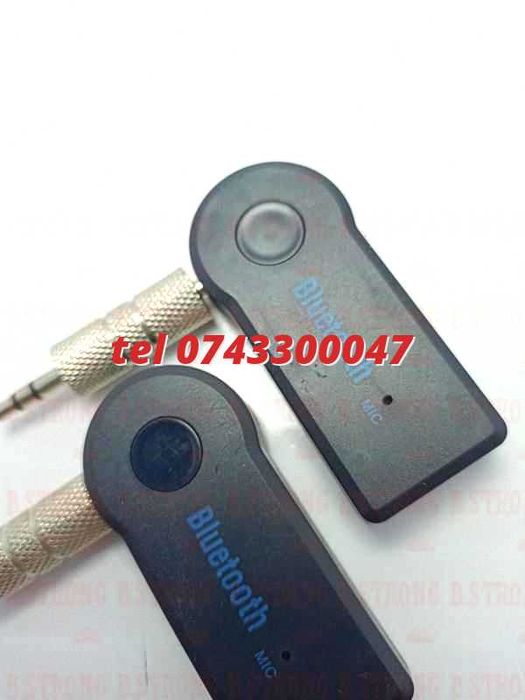 Mufa Wifi Adaptor Conexiune Bluetooth Cu Jack 3.5 Pentru Conectare Si Redare Audio Pe Echipamente Compatibile Cu Mufa Audio Aux Jack 3.5 Mm