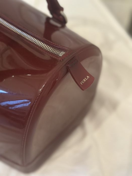 Geanta Furla, Wine Red Candy Bag