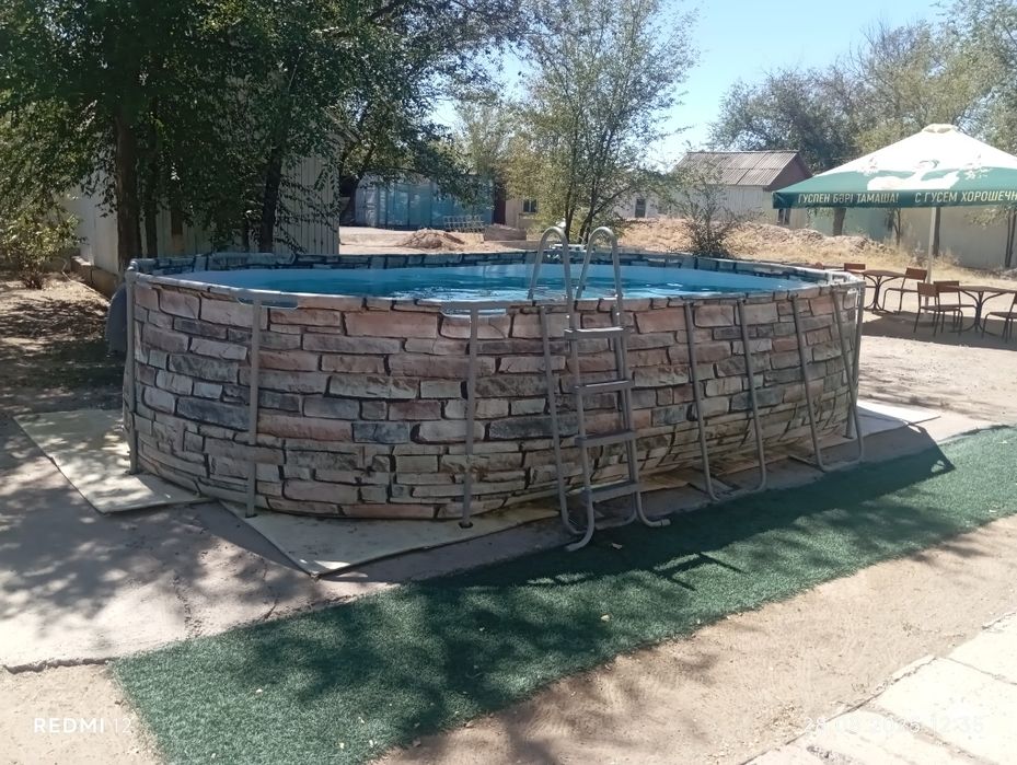 Бассейн каркасный