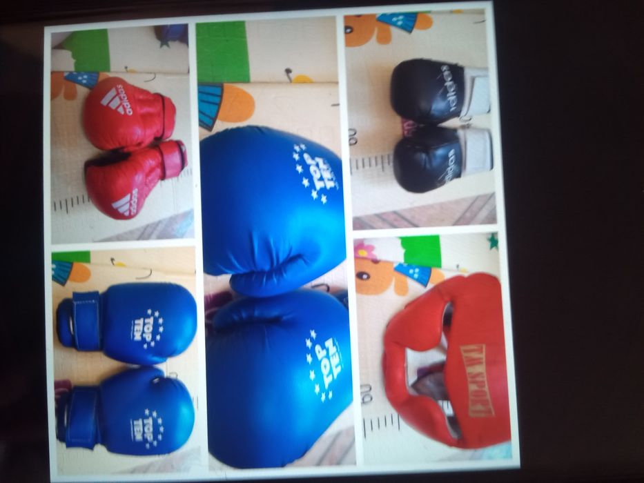 Боксерские перчатки,