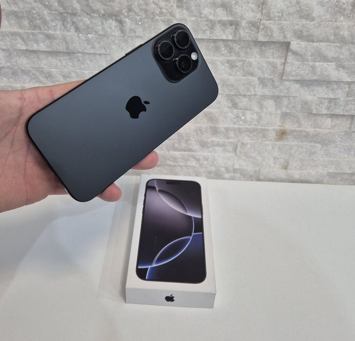 iPhone 16 Pro Max 256GB. ca NOU !! 100% Bateria